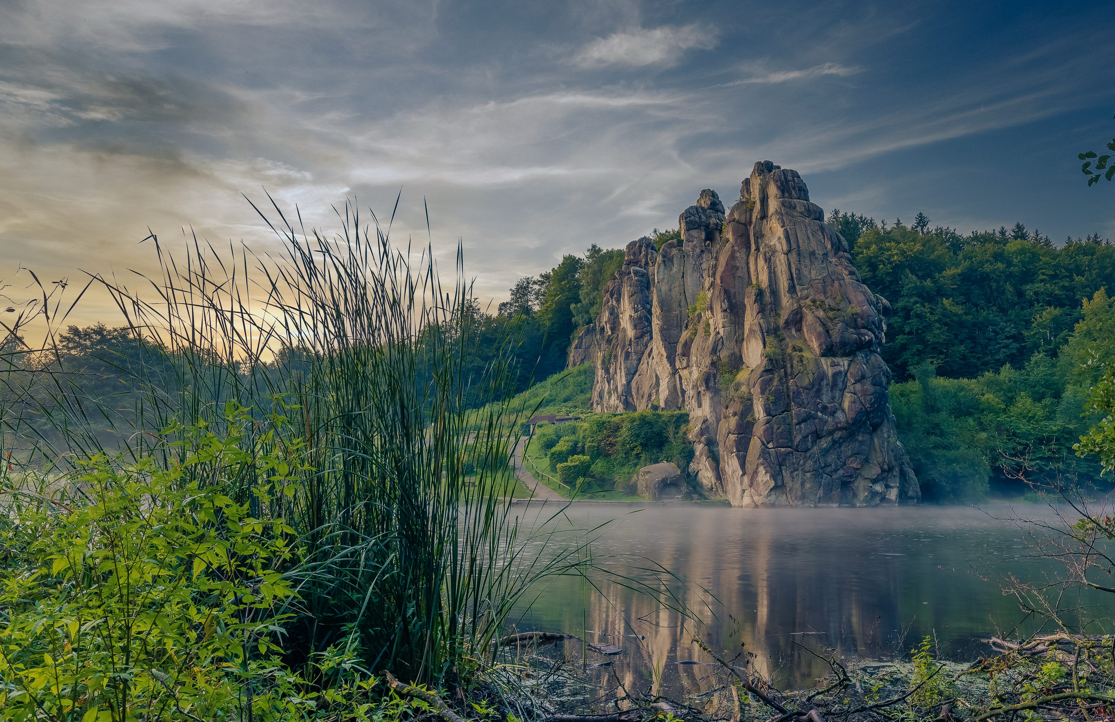 Externsteine am Morgen